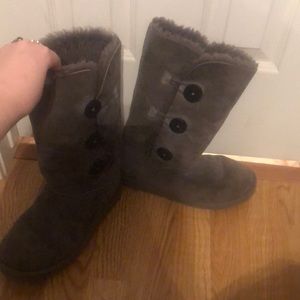 GREY UGG BOOTS WINTER BOOTS